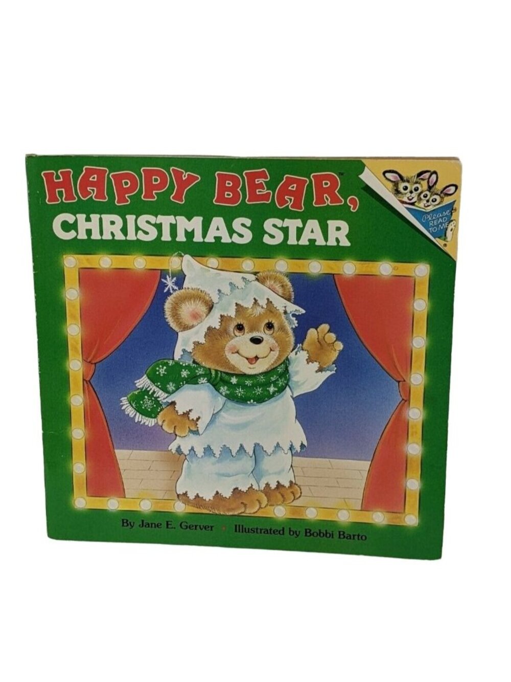 Happy Bear Christmas Star By Jane E. Gerver 1990 Random House Pictureback